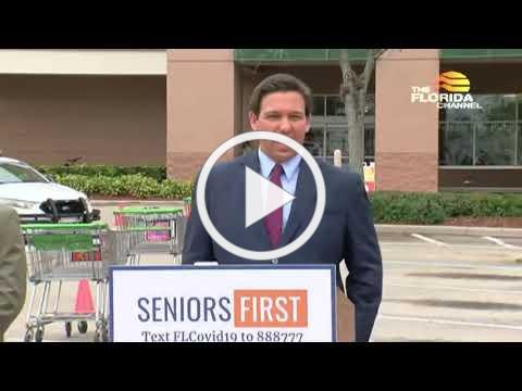 Governor Ron DeSantis announcement Video Covid vaccination sites