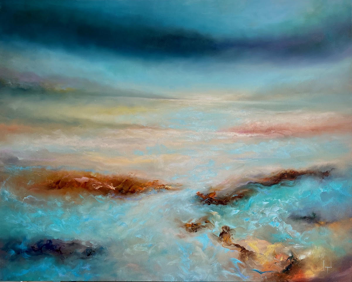 The Calm Before 48x60 oil on canvas Dario Campanile