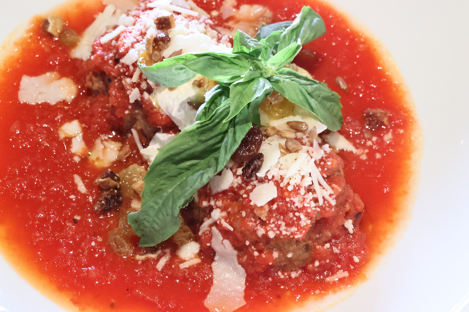 Pazzo! Sicilian Meatballs